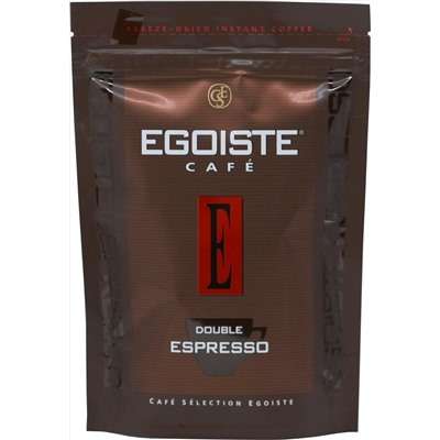 EGOISTE. Espresso Double 70 гр. мягкая упаковка