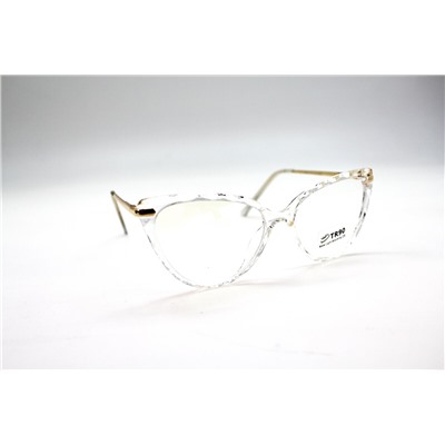 Компьютерные очки c футляром - CLAZIANO 9013 прозрачный белый