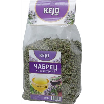 KejoFoods. Herbal Collection. Чабрец 100 гр. мягкая упаковка