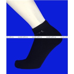 ЦЕНА 10 ПАР: Байвэй носки укороченные спорт черные арт. 875-1