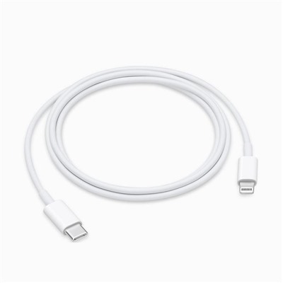 Кабель Type-C - Apple lightning ORG MQGJ2ZE/A  100см 3A (B) (white)