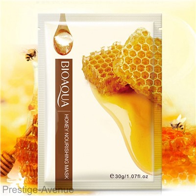 Тканевая маска для лица с экстрактом меда Bioaqua Honey Nourishing Mask арт. 2720