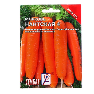 Семена ХХХL Морковь "Нантская 4", 10 г