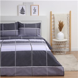 Постельное бельё LoveLife 1,5сп Linear comfort 143х215см, 150х225см, 50х70см-2шт, хлопок, сатин, 125г