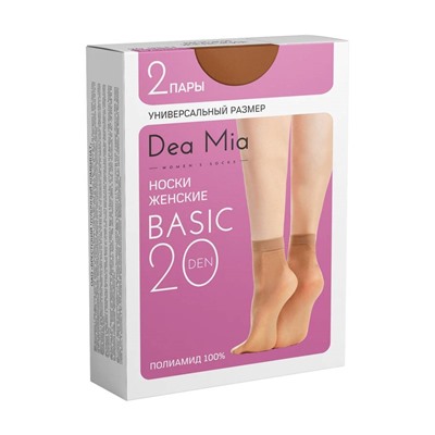 Полиамидные DEA MIA BASIC 20  Носки женские