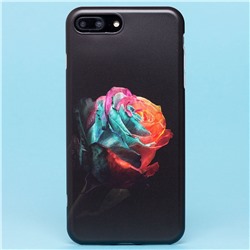 Чехол-накладка - SC185 для "Apple iPhone 7 Plus/iPhone 8 Plus" (005) (black/red)