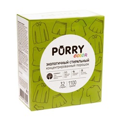 Стиральный порошок Purry Color Eco, универсальный,1.1 кг