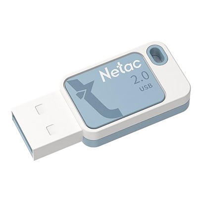 Флэш накопитель USB 64 Гб Netac UA31 2.0 (blue)