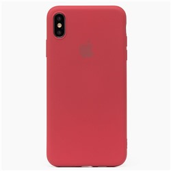 Чехол-накладка ORG Full Soft Touch для "Apple iPhone XS Max" (bordo)