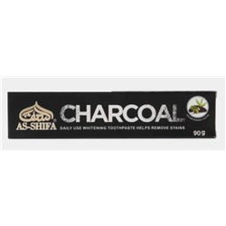 Купить Зубная паста с древесным углем AS-SHIFA Charcoal, 90 гр