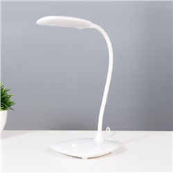 Лампа настольная "Воркер" LED 3Вт белый 10х15х37 см RISALUX
