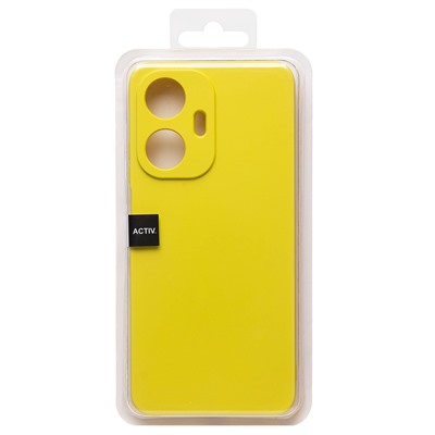 Чехол-накладка Activ Full Original Design для "Realme C55" (yellow) (218947)