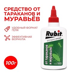 Гель от тараканов и муравьев "Rubit ЗИНДАН", 100 г