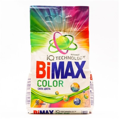 Стиральный порошок BiMax Color, автомат, 3 кг