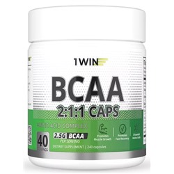 Комплекс незаменимых аминокислот BCAA 2:1:1 2. 5 г, 240 капсул