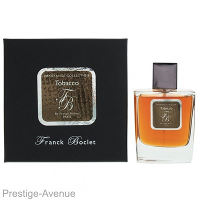 Franck Boclet Tobacco Eau de Parfum for men 100 ml