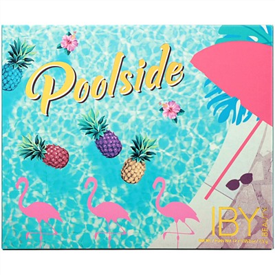 IBY Beauty, Eyeshadow Palette, Poolside, 0.636 oz (18 g)