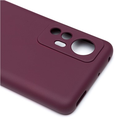 Чехол-накладка Activ Full Original Design для "Xiaomi 12/12S" (bordo) (209996)