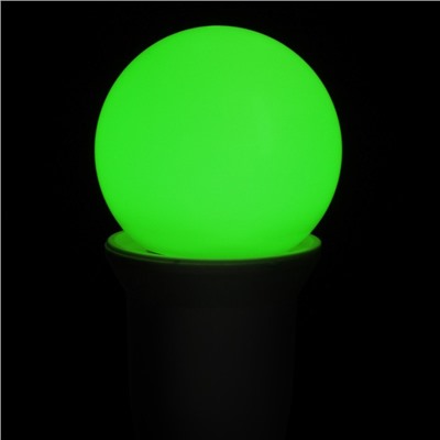 Лампа светодиодная Luazon Lighting, G45, Е27, 1.5 Вт, для белт-лайта, мульти, наб 20 шт 787