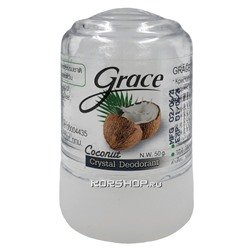 Дезодорант-кристалл кокосовый Grace, Таиланд, 50 г Акция