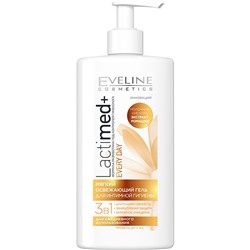 Гель Eveline Cosmetics Lactimed Dermapharm Успокаивающий для интимной гигиены против раздражений и инфекций Ромашка, 250 мл