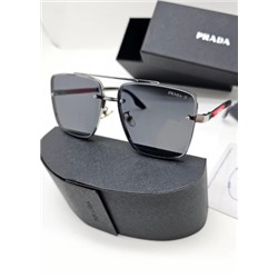Набор мужские солнцезащитные очки, коробка, чехол + салфетки #21251462