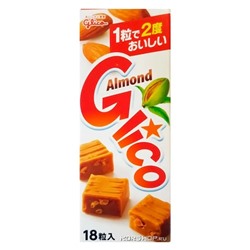 Мягкая миндальная карамель Glico, Япония, 78,3 г Акция