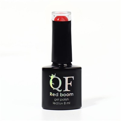 Гель лак для ногтей «RED BOOM», 3-х фазный, 8 мл, LED/UV, цвет (68)