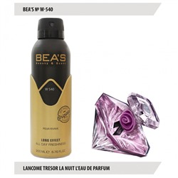 Дезодорант Beas W540 Lancome La Nuit Tresor L'eau De Parfum For Women deo 200 ml