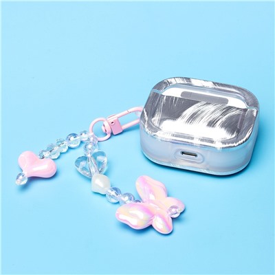 Чехол - PCP10 для кейса "AirPods (3-го поколения)" (silver/pink) (230462)