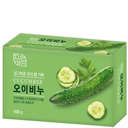 MUKUNGHWA Мыло туалетное увлажняющее ОГУРЕЦ Moisture Cucumber Soap 100 г