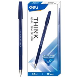 Ручка шариковая Think EQ8-BL синяя 0.5мм (1504251) Deli
