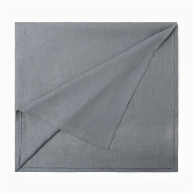 Скатерть Этель Linen collection grey 145х180см, 100%лён 210 г/м2