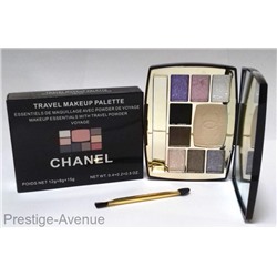 Тени Chanel Travel Makeup Palette с пудрой 33 гр