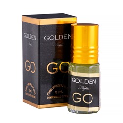 Духи масляные женские Golden Go, 3 мл