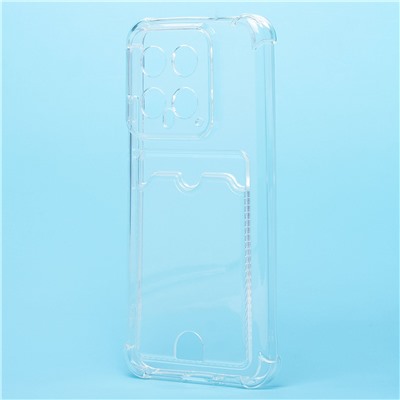 Чехол-накладка - SC276 с картхолдером для "Xiaomi 14" (transparent) (224954)