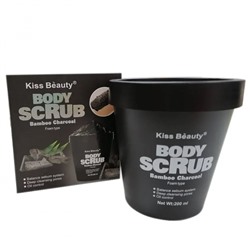 Скраб для тела Kiss Beauty Body Scrub Bambo Charcoal