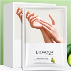 *BIOAQUA Avocado Маска-перчатки для рук с экстрактом авокадо, 35г*3 шт