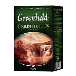 Чай Greenfield English Edition черный листовой, 100г 1380-14