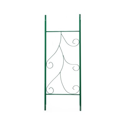 Арка садовая, разборная, 240 × 120 × 36.5 см, металл, зелёная, «Веточка», Greengo