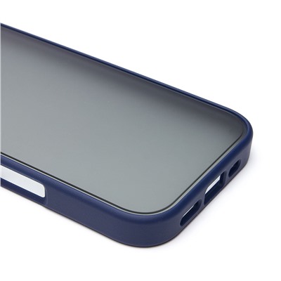 Чехол-накладка - PC035 для "Apple iPhone 16 Pro" (dark blue) (234439)