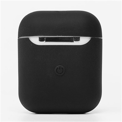 Чехол - Soft touch для кейса "Apple AirPods 2" (black)