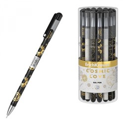 Ручка гелевая Magic Sky Stick 0.5 мм черная 54537 ErichKrause