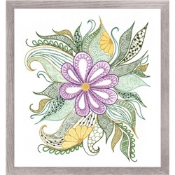 Набор для вышивания-1588 "Прекрасный цветок" 30х34