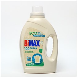 Гель для стирки "BiMAX Эко концентрат 100 пятен", 1,2 л