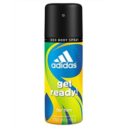 Дезодорант спрей Adidas Get Ready Парфюмированный 150мл