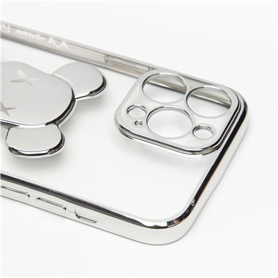 Чехол-накладка - SC330 для "Apple iPhone 13 Pro Max" (silver)