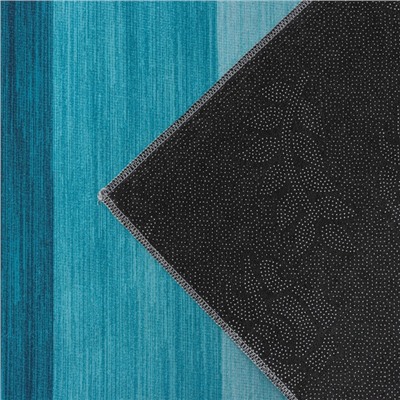 Коврик Доляна «Лазурный», 60×100 см, цвет синий
