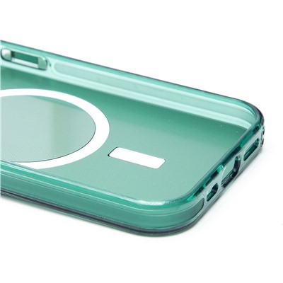 Чехол-накладка - SM025 SafeMag для "Apple iPhone 14 Pro" (green) (232103)