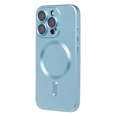 Чехол-накладка - SM020 Matte SafeMag для "Apple iPhone 16 Pro" (light blue) (234696)